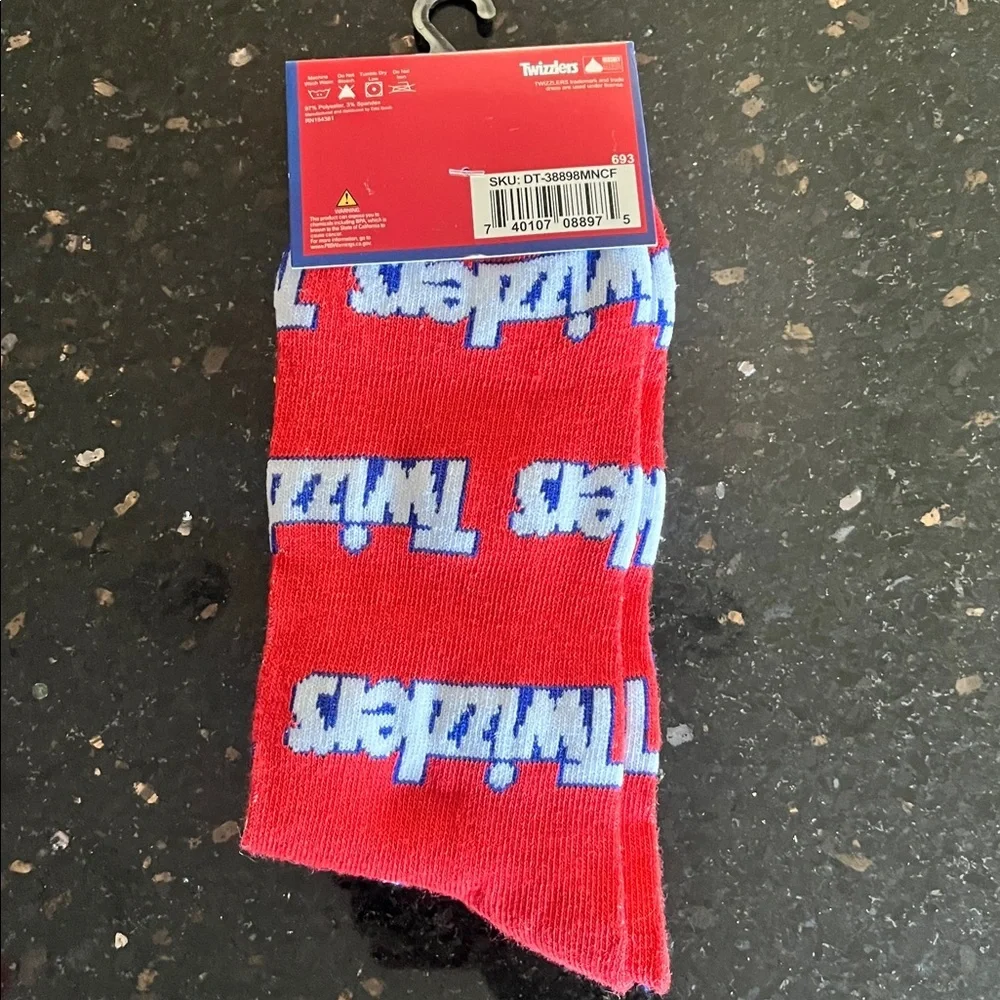Hershey’s Twizzler Men’s Crew Socks
